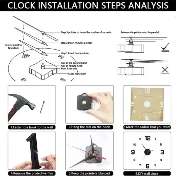 Wall Clock for Home - Image 6