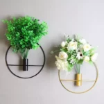 Chic Metal Wall Mounted Vase