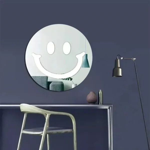 Acrylic Large Happy Smile Mirror - Image 4