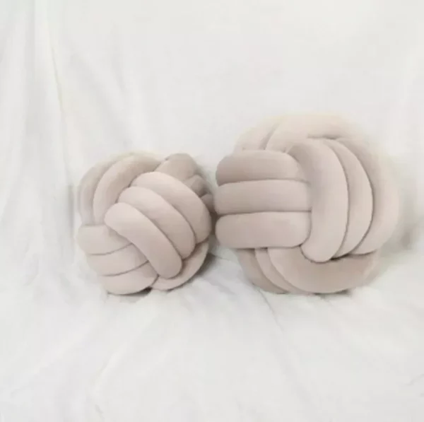 Creative Knot Ball Stuffed Pillow