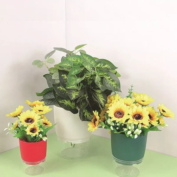 2 Layer Self Watering Plant Flower Pot