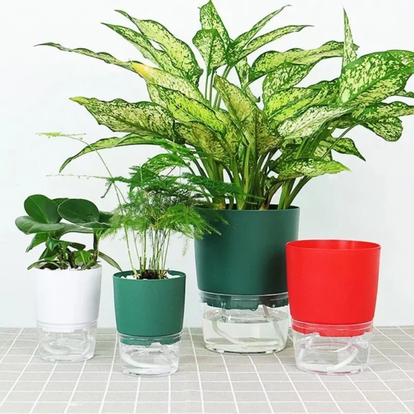 2 Layer Self Watering Plant Flower Pot