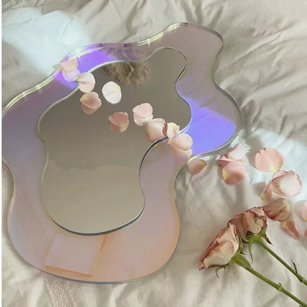 Colorful Acrylic Flower Wall Mirror