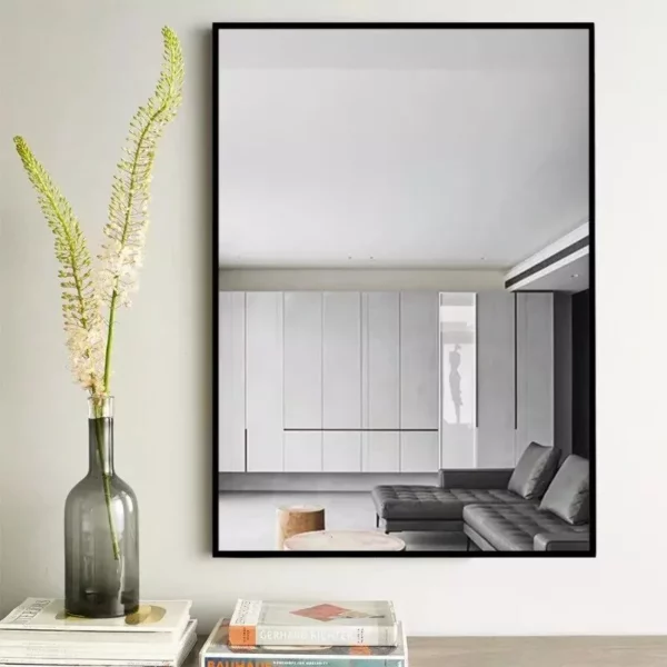 Elegant Rectangular Wall Mirror 24"x36" - Image 2