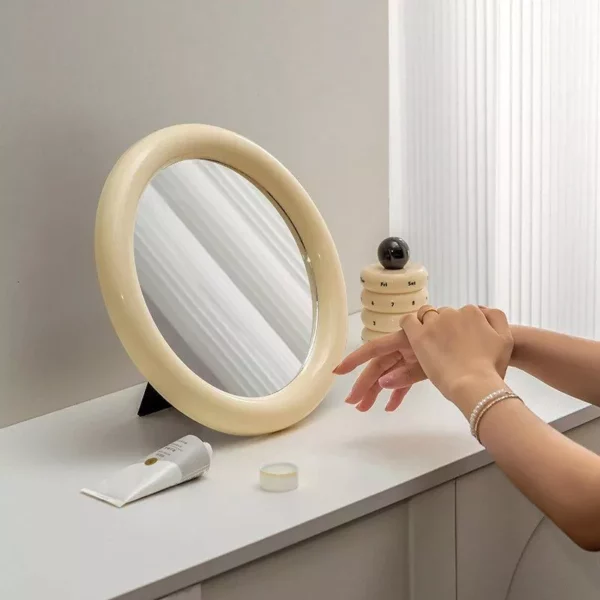 Elegant 30cm Round Mirror