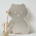 Charming Nordic Rabbit & Bear Acrylic Mirror