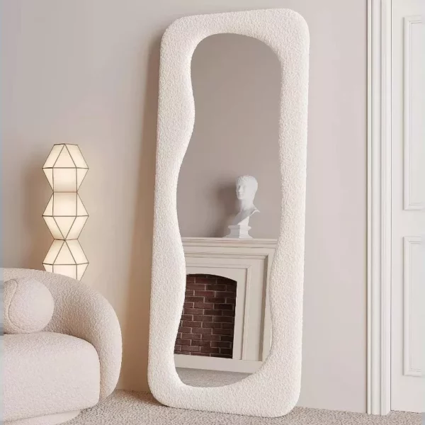 Wavy Arched Full-Length Mirror 63"x24" - Image 4