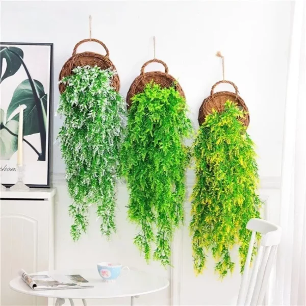 75cm Indoor/Outdoor Artificial Malt Grass Wall Flower Decor - Image 6