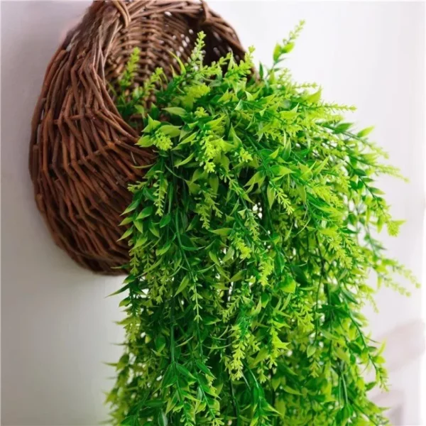 75cm Indoor/Outdoor Artificial Malt Grass Wall Flower Decor - Image 4