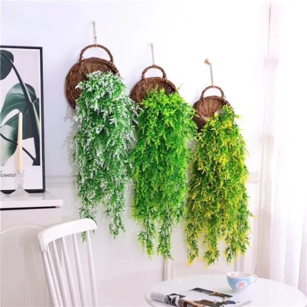 75cm Indoor/Outdoor Artificial Malt Grass Wall Flower Decor