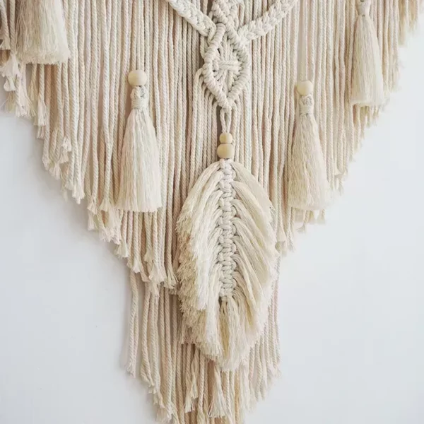 Charming Nordic Bohemian Macrame Tapestry - Image 5