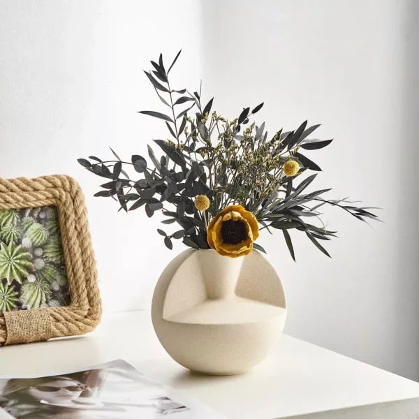 Modern Nordic Ceramic Vase - Image 2