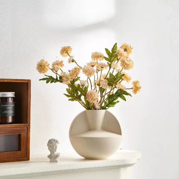 Modern Nordic Ceramic Vase - Image 4