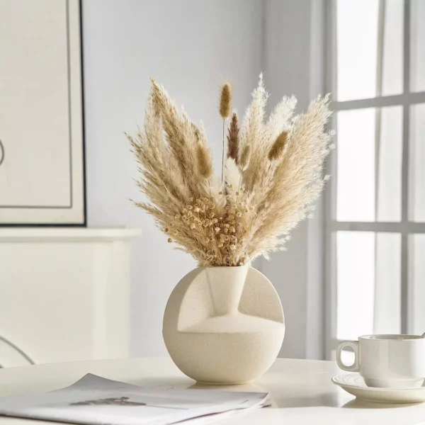 Modern Nordic Ceramic Vase - Image 5