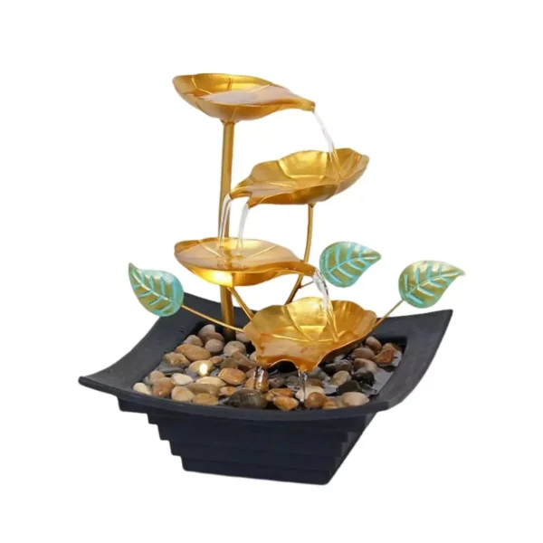 Modern Zen 4-Tier Tabletop Water Fountain - Image 7