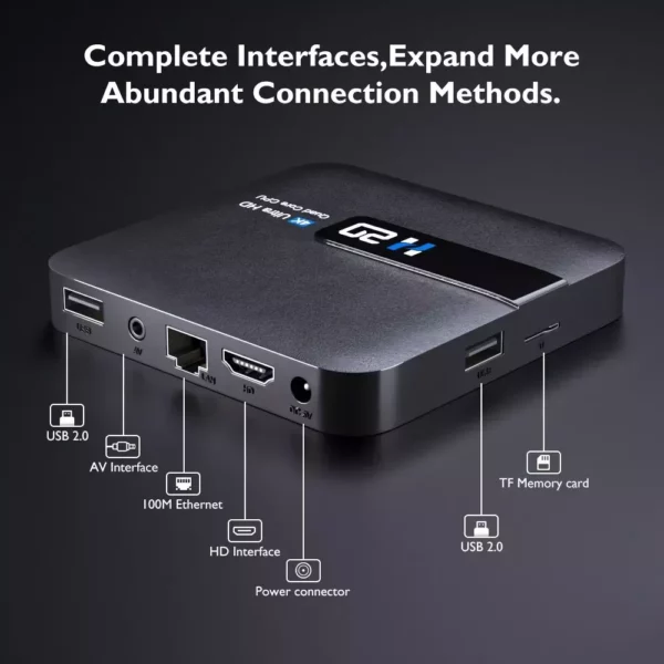 Android 10.0 4K HD Smart TV Box - Image 2