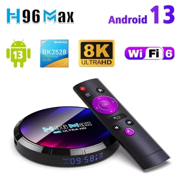 4K Ultra HD Android 13.0 TV Box - Image 2