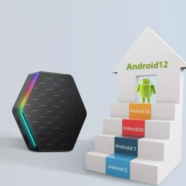 Ultra HD 6K Android 12 Smart TV Box - Image 3