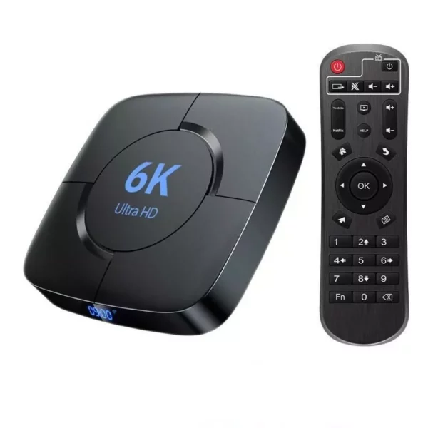 Ultra HD 6K Android 12 Smart TV Box