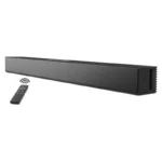 High-Fidelity Wireless Bluetooth Soundbar - Powerful Stereo Home Theater & TV Speaker System