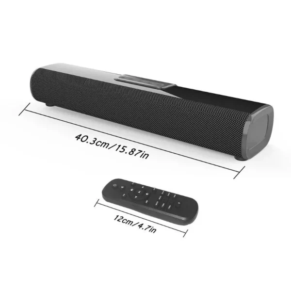 Ultimate TV Stereo Soundbar with Deep Bass and Multi-Input Support - Image 4