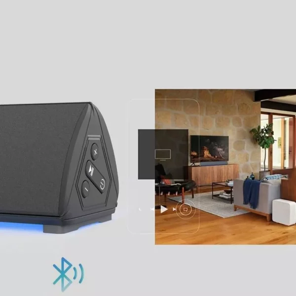 3D Surround Sound Wireless Soundbar with Remote - Image 2