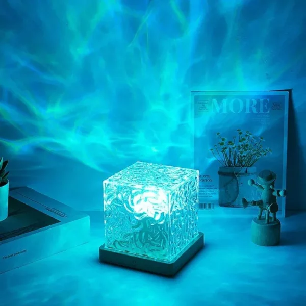 RGB Crystal Cube Night Light