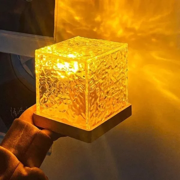 RGB Crystal Cube Night Light - Image 2