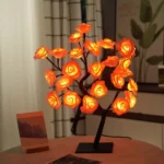 LED Rose Flower Tree Lamp