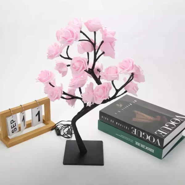 LED Rose Flower Tree Lamp - Image 6