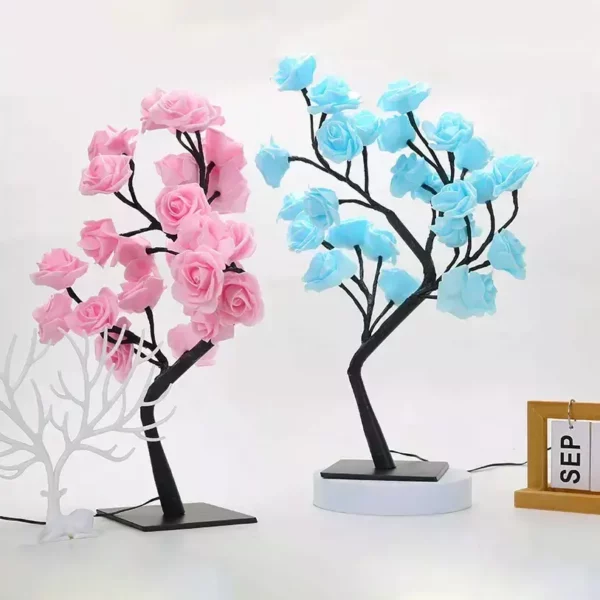 LED Rose Flower Tree Lamp - Image 5