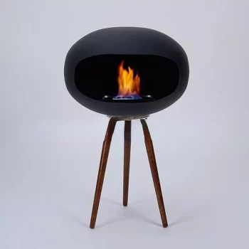 Elegant High-Foot Alcohol Fireplace