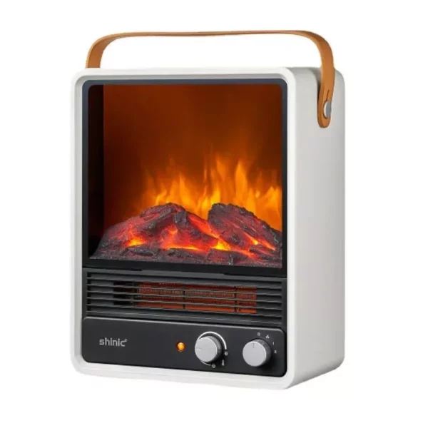 Portable 3D Flame Effect Electric Heater