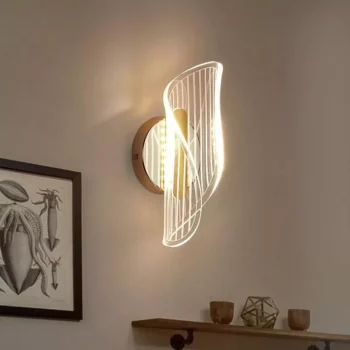 Versatile LED Wall Sconce: 3-Color Modern Indoor Lighting Fixture