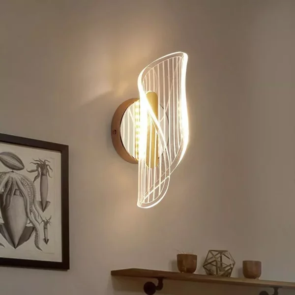 Versatile LED Wall Sconce: 3-Color Modern Indoor Lighting Fixture - Image 2