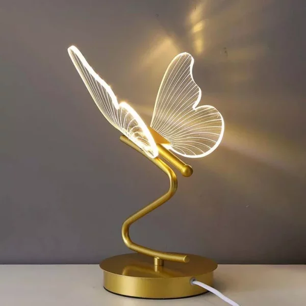 Elegant Nordic Butterfly LED Table Lamp - Image 3