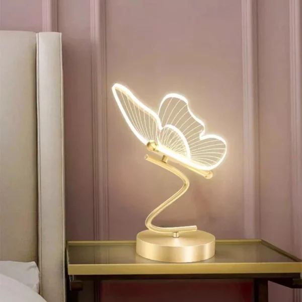 Elegant Nordic Butterfly LED Table Lamp - Image 4