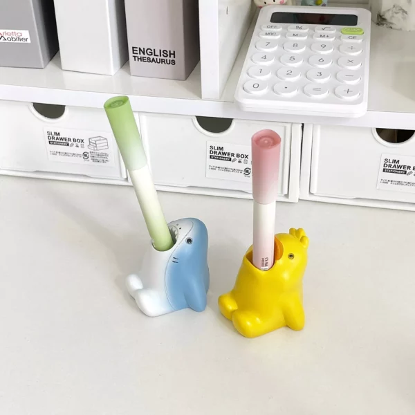 Cartoon Animal Multi-Purpose Pen and Toothbrush Holder