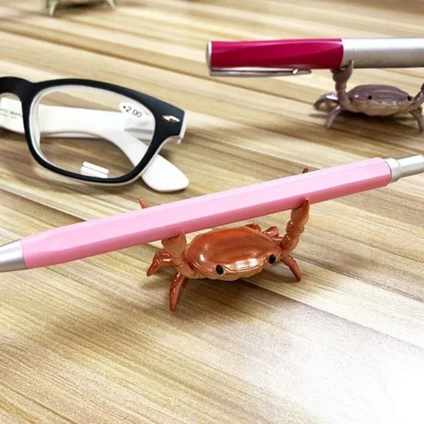 Versatile Cute Crab Pen Holder