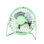 Compact USB-Powered Metal Desk Fan