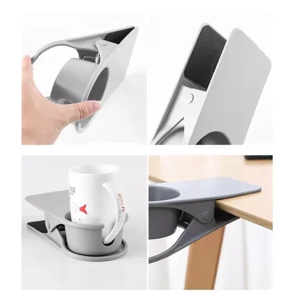 Multi-Functional Desk Clip Cup Holder