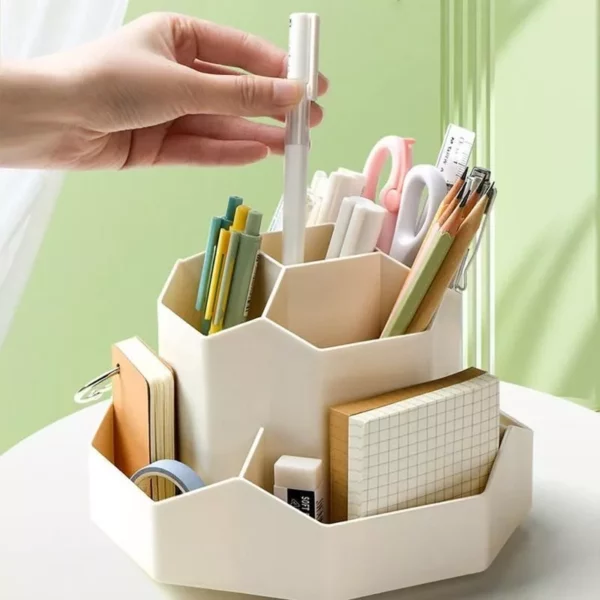 360° Rotating Desk Organizer