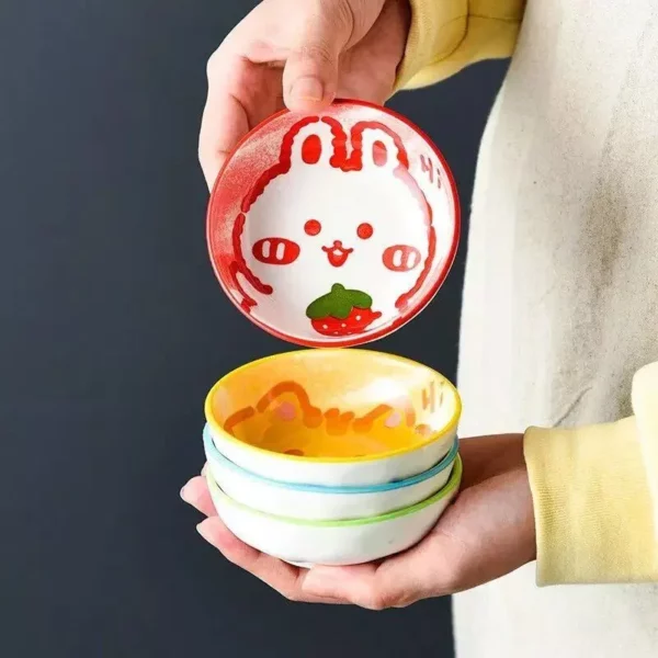 Charming Animal Ceramic Dipping Dishes