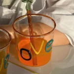 Handmade Love Glass Cup