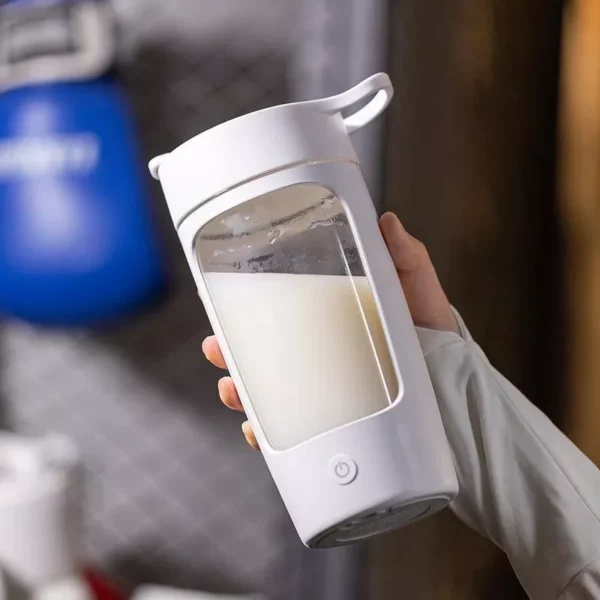 Rechargeable Electric Protein Shaker Bottle