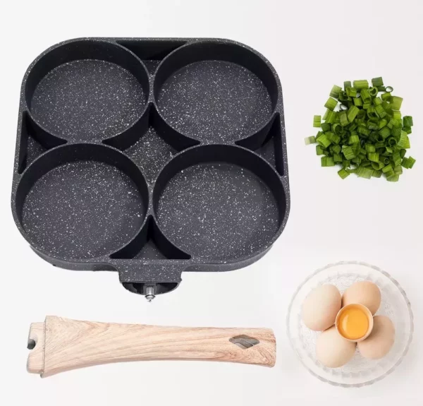 Nonstick 4-Hole Omelet and Pancake Pan