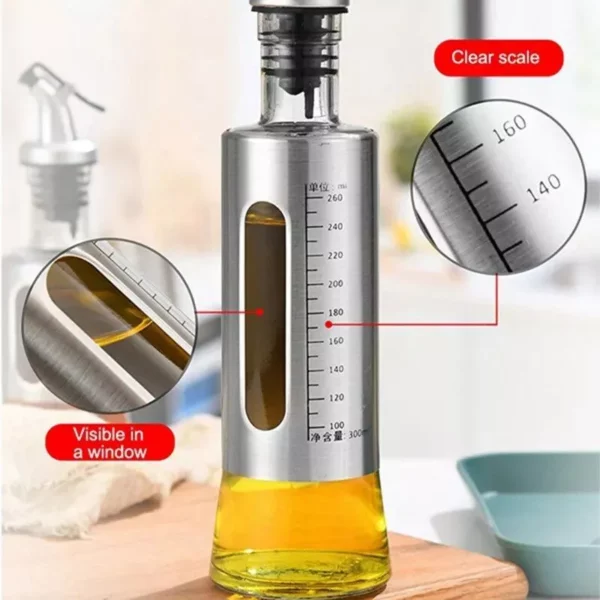 Oil Bottle with Scale