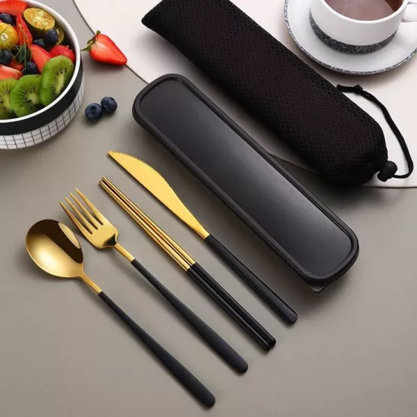 Stainless Steel Portable Cutlery Set