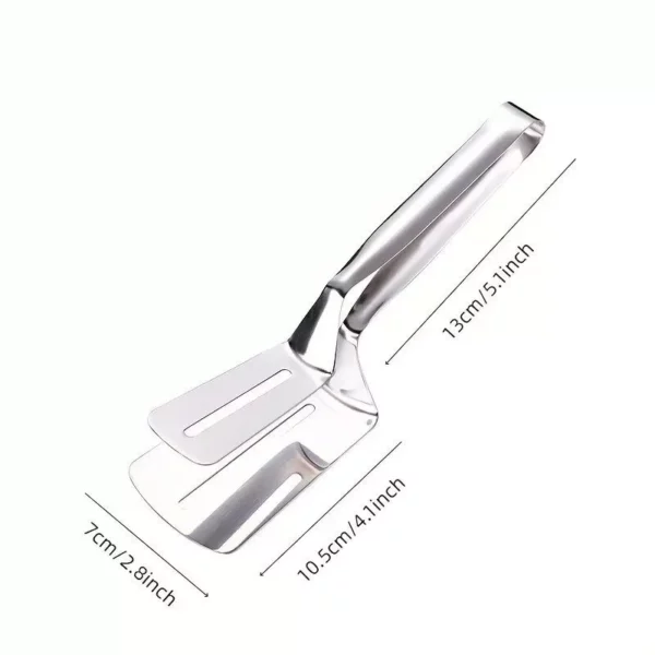 Versatile Stainless Steel Kitchen Tongs