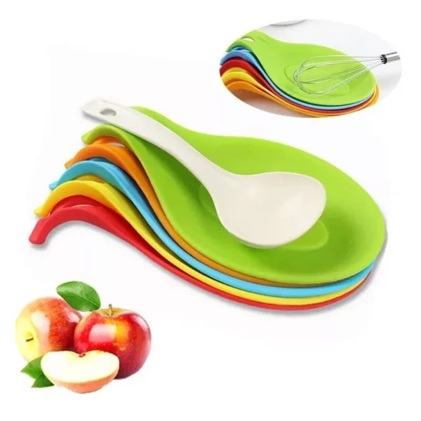 Eco-Friendly Silicone Kitchen Spoon Rest